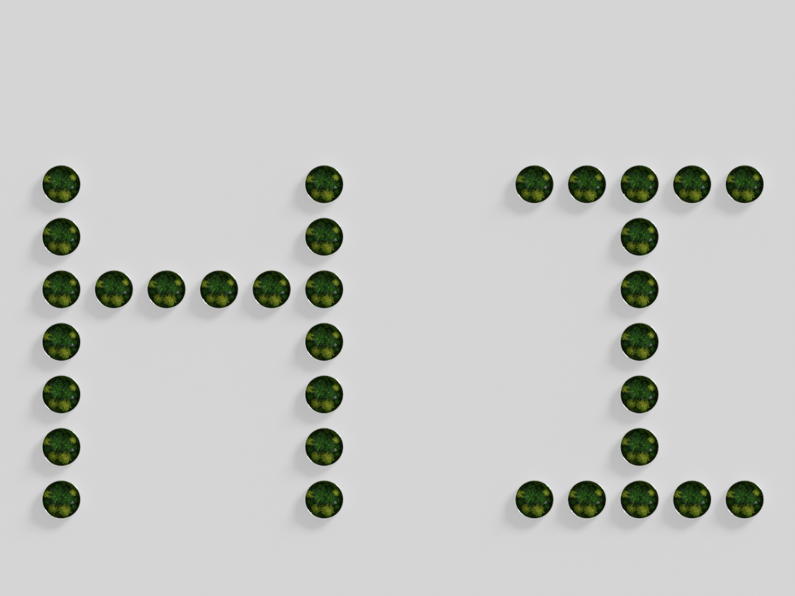 ascii HI top-down