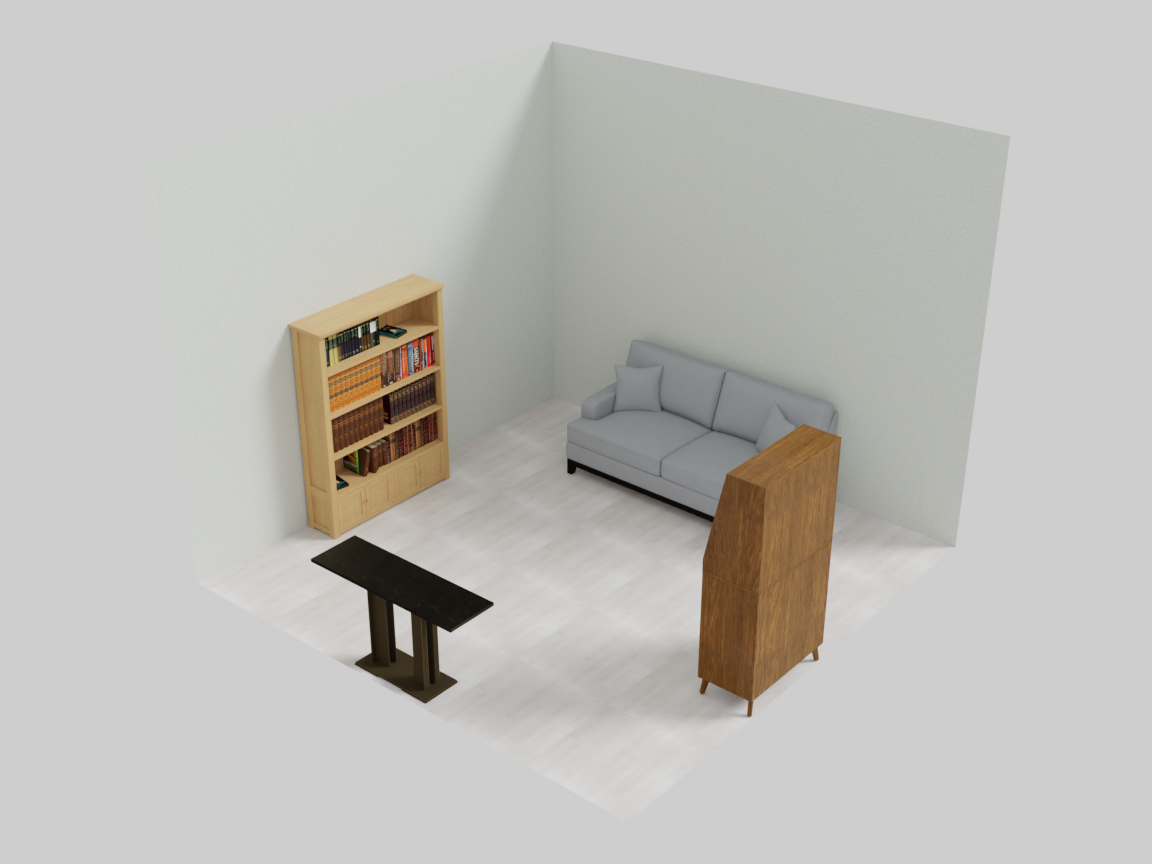 against-the-wall perspective