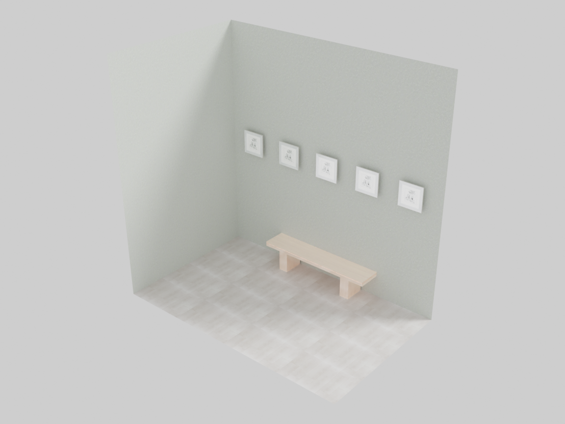 gallery wall perspective
